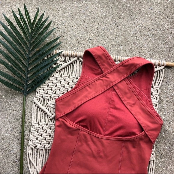 Lululemon Dress Size 6 - Picnic Play Dress Brick Rose - Picture 6 of 10